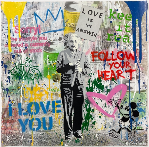 MR BRAINWASH - Einstein